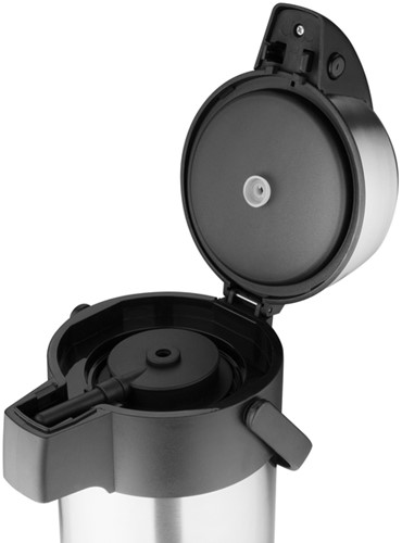 Thermoskan Olympia met pomp  2.5 liter rvs-2