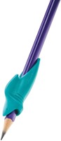 Potlood Maped Kidy Learn met gum en vingerhulp blauw-2