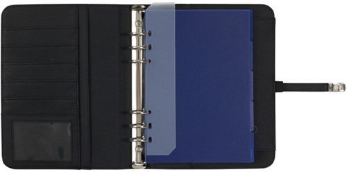 Organizer Kalpa A5 inclusief agenda 2025-2026 7dagen/2pagina's nerf zwart-1