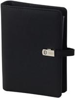 Organizer Kalpa Personal inclusief agenda 2025-2026 7dagen/2pagina's nerf zwart