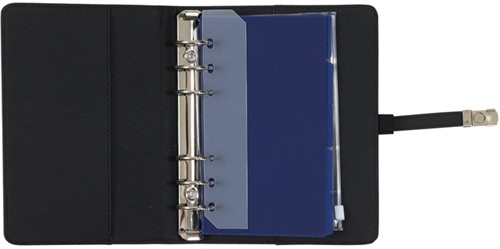 Organizer Kalpa Personal inclusief agenda 2025-2026 7dagen/2pagina's nerf zwart-3