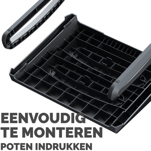 Voetensteun Fellowes Breyta zwart-4