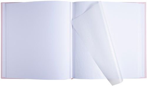 Fotoalbum Exacompta 29x32cm 60 witte pagina's Ellipse roze-4