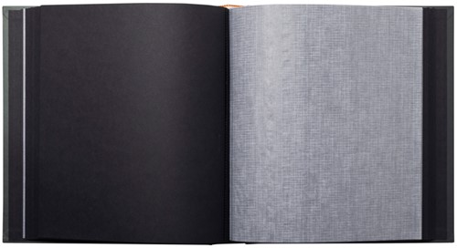 Fotoalbum Exacompta 29x32cm 60 zwarte pagina's Néo Déco zwart-2