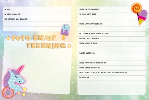 Vriendenboek Interstat Unicorn-1