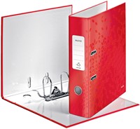 Ordner Leitz WOW 180 gelamineerd 80mm A4 rood