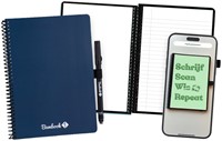 Notitieboek Bambook Original Navy A5 lijn 40 pagina's uitwisbaar
