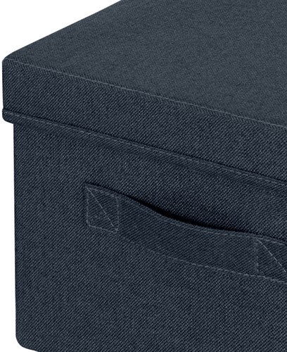 Opbergdoos Leitz gestoffeerd met deksel 285x203x380mm grijs 2 st-2