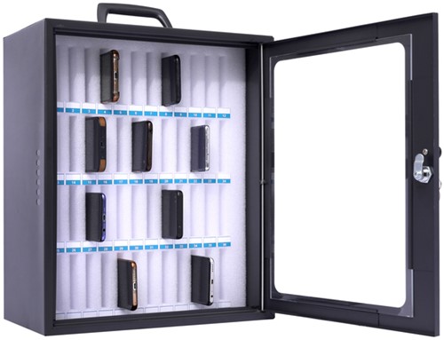 Smartphonekast Pavo koffer voor 48 stuks