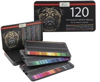 Kleurpotloden Nassau fine art assorti blik à 120 stuks-1