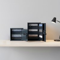 Sleutelkast Pavo High security Magnettag met fingerprintslot 20 haken 350x410x100mm-5