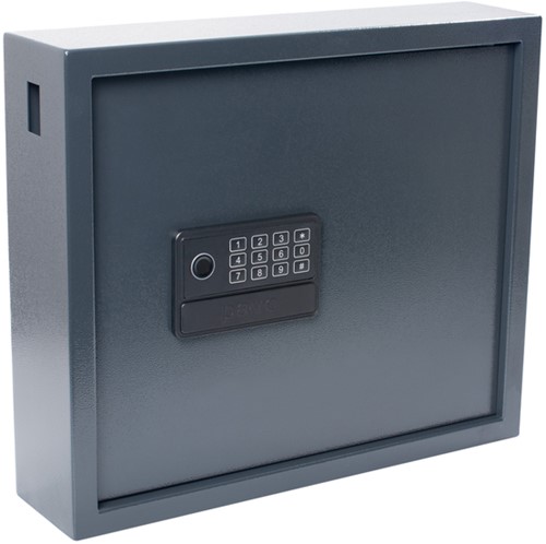 Sleutelkast Pavo high security magnetisch met fingerprintslot 20 haken 350x410x100mm-2