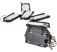 Sleutellabel Pavo Magnettag zwart 10 stuks-2