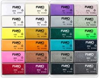 Klei Fimo  effect colour pak à 24 kleuren-2