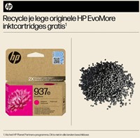 Inktcartridge HP 4S6W7NE 937E Evomore rood-2