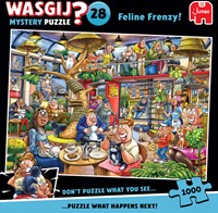 Wasgij Mystery 28 - Feline Frenzy! 1000 st-3