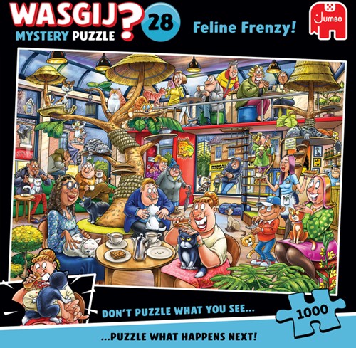 Wasgij Mystery 28 - Feline Frenzy! 1000 st-3