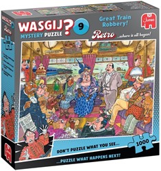 Wasgij Mystery 9 - The Great Train Robbery 1000 st