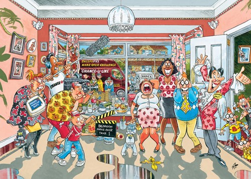 Wasgij Retro Original 9 Home Improvements 1000 st-1