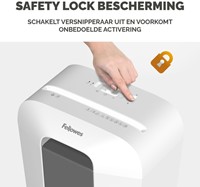 Papiervernietiger Fellowes Powershred LX25 snippers 4x37mm wit-2