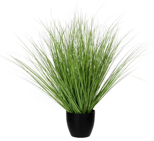 Kunstplant Mica Gras in plastic pot Ø14,5cm 68x50cm