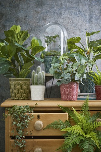 Kunstplant Mica Pilea in pot Ø11,5cm 35x25cm-2