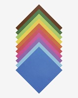 Origami papier Folia 20x20cm transparant 42gr 500 vel in 10 kleuren-2
