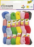 Borduurgaren Folia 10 strengen à 4m assorti