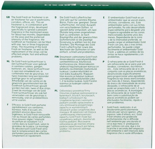 Luchtverfrisserdispenser Dreumex Gold Fresh wit-1