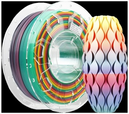 3D Filament Creality PLA 1.75mm rainbow 1kg