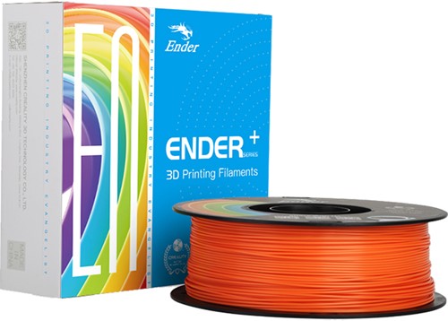 3D Filament Creality PLA+ 1.75mm oranje 1kg