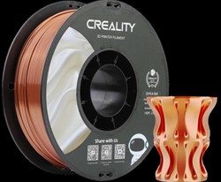 3D Filament Creality PLA 1.75mm Silk rood koper 1kg