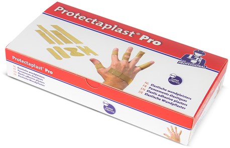 Elastische pleisters bruin Protectaplast 180x20mm 100 stuks