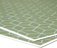 Placemat IEZZY Japanse kersenbloesem groen 6 stuks-2