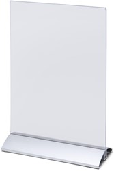 Menukaarthouder IEZZY staand A4 aluminium voet