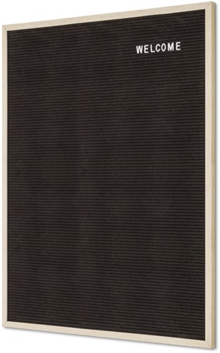 Letterbord IEZZY 60x80cm naturel hout-2