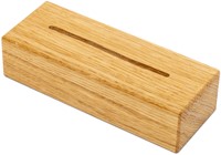 Menukaarthouder IEZZY tafeldisplay A4 hout-2