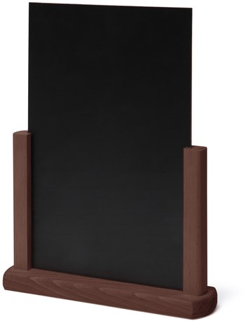 Tafelkrijtbord IEZZY A5 donkerbruin hout