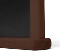Tafelkrijtbord IEZZY A5 donkerbruin hout-2