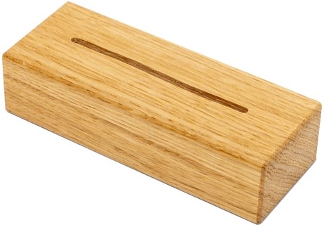 Menukaarthouder IEZZY tafeldisplay A5 hout-2