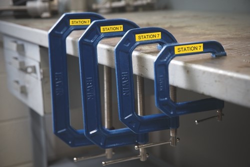 Labeltape Dymo XTL multifunctioneel 19mm zwart op wit-2