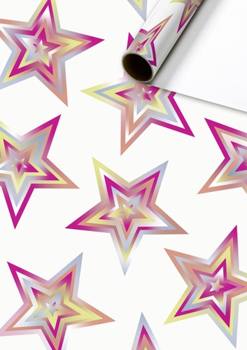 Inpakpapier Stewo Dazzling Yule 200x70cm assorti-2