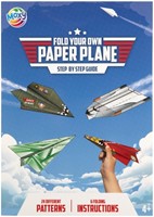 Fold your own Paper Planes block 24 sheet 25x18cm