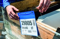 Documenthoes Durable A4 met ophangbeugel liggend blauw 50 stuks-2