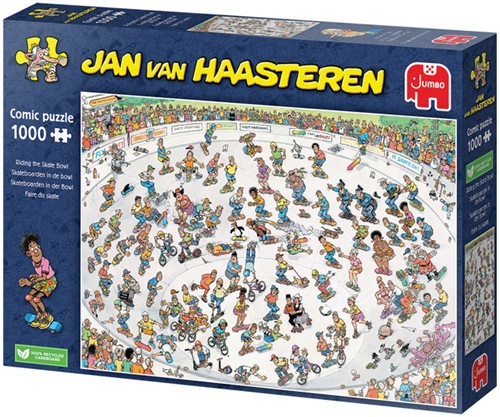 Puzzel JvH Skatebowl 1000st-2