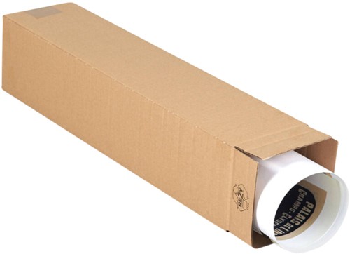 Vierkante koker IEZZY 430x120x120mm bruin