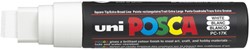 Paintmarker Uni POSCA PC17K extra breed rechthoek wit