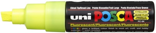 Paintmarker Uni POSCA PC8K breed schuin fluor gl