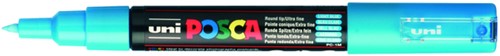 Paintmarker Uni POSCA PC1MC extra fijn lichtblauw