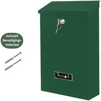 Brievenbus BRASQ PB100 Basic wand groen-1